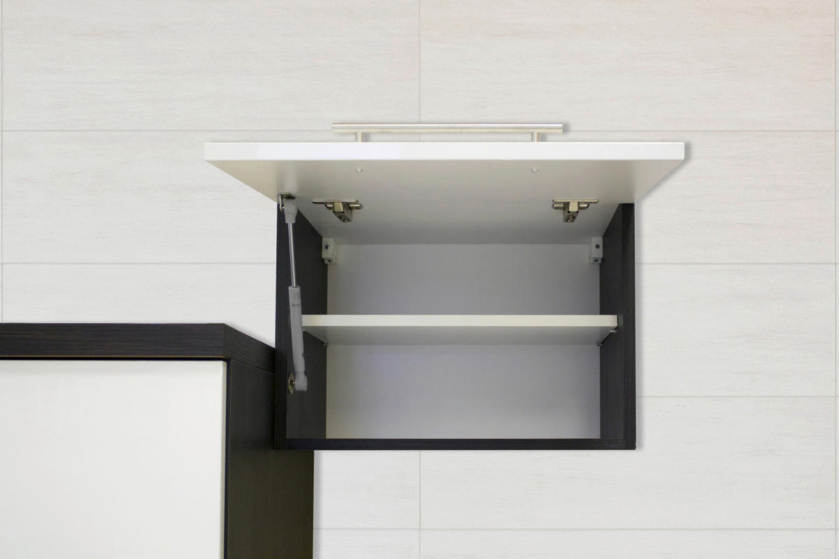 Respekta Winkelküche Amanda grau Hochglanz B/T/L: ca. 290x60x200 cm Amanda - Edelstahloptik/grau (290,00/200,00cm) - Respekta