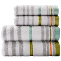 Frottier-Set RAINBOW bunt Baumwolle RAINBOW - weiß/bunt - BENETTON
