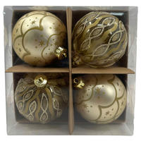 Weihnachtskugelset Weihnachtskugeln_4tlg.