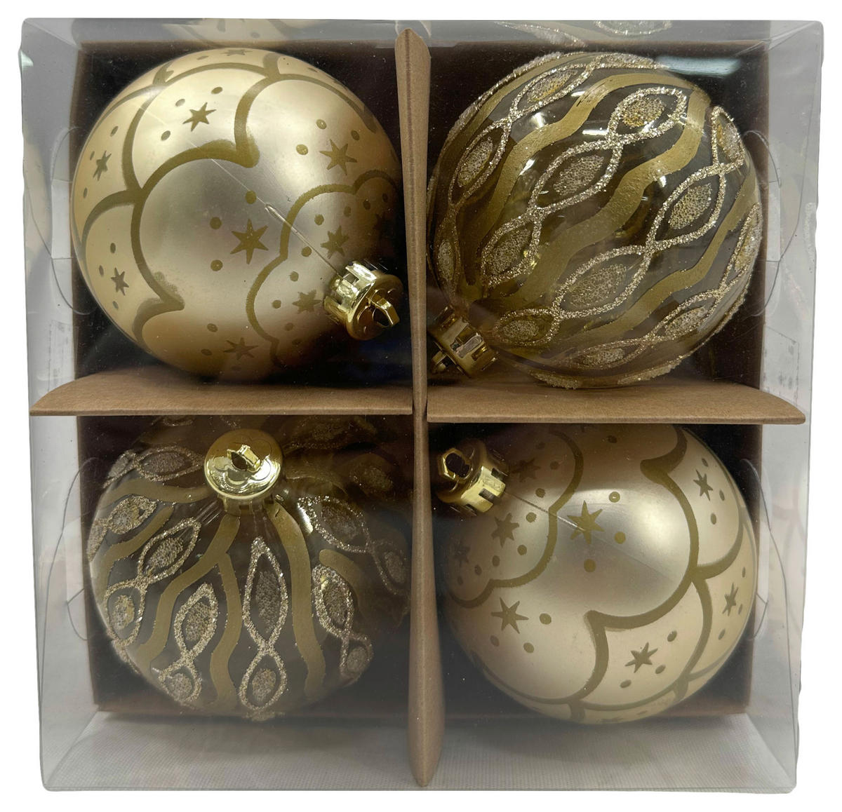 Weihnachtskugelset Weihnachtskugeln_4tlg.