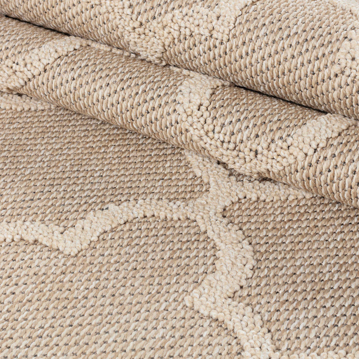 Ayyildiz Teppich PATARA beige B/L: ca. 140x200 cm PATARA - beige (140,00/200,00cm) - Ayyildiz