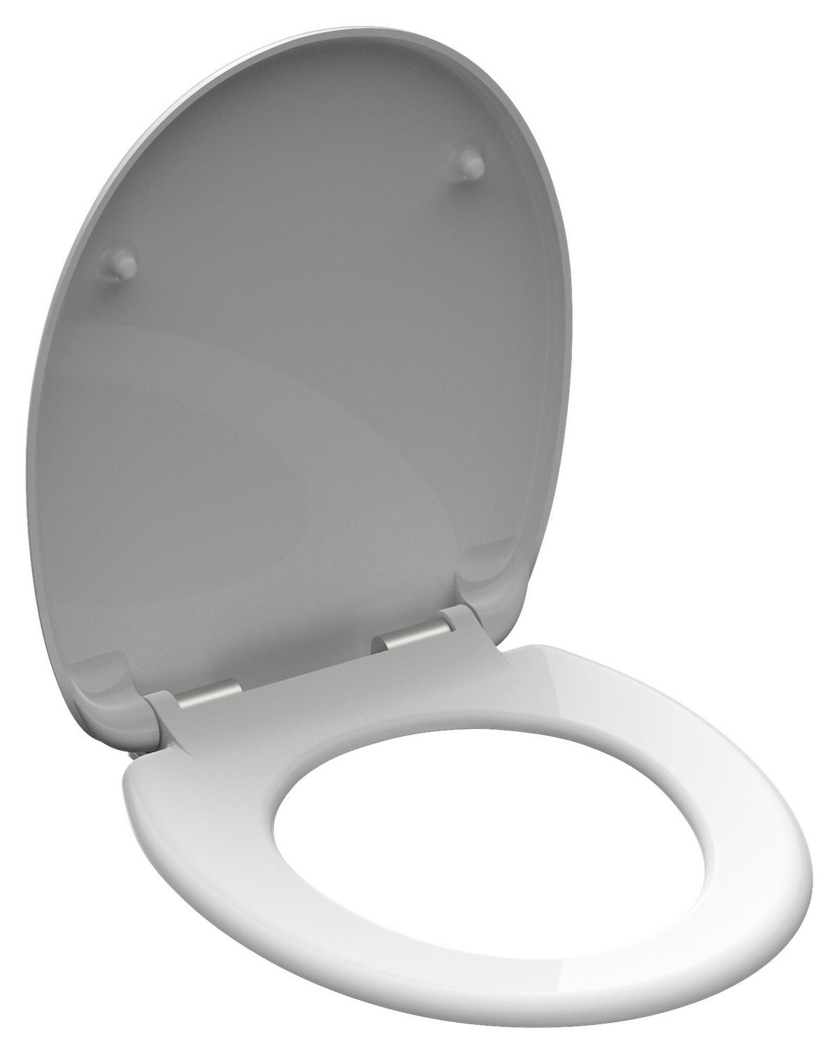 WC-Sitz MDF B/H/L: ca. 6,4x47,6x38 cm WC-Sitz_Frog_King Duroplast - (38,00/6,40/47,60cm) - Eisl