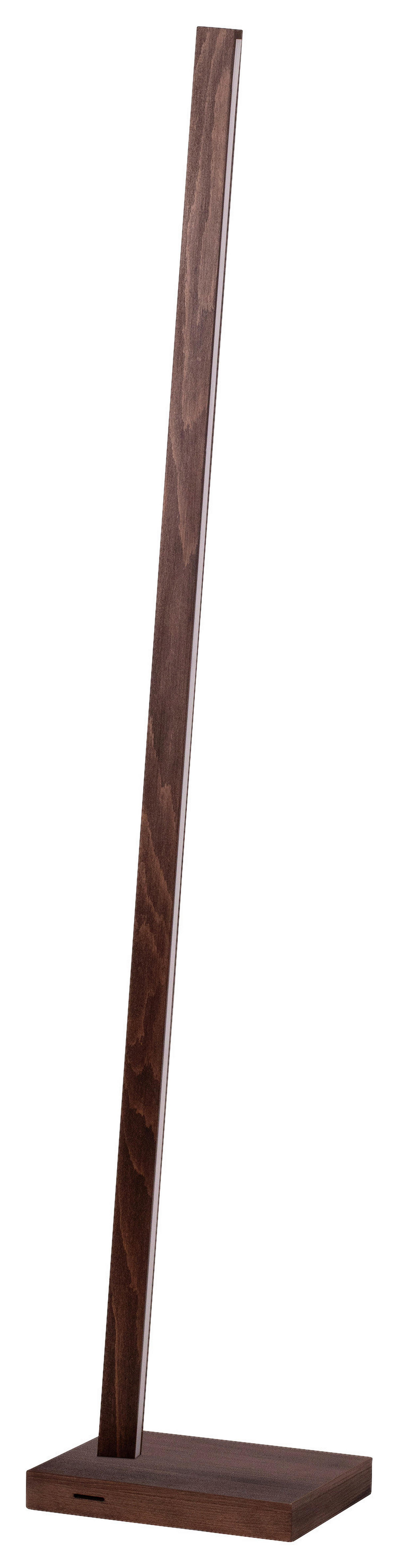 SPOT Light Stehleuchte Linus 9290176 nussbaum Birkenholz B/H/L: ca. 30x150x20 cm 1 Brennstellen Linus - nussbaum (20,00/30,00/150,00cm) - SPOT Light