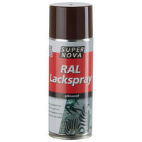 Super-Nova Lackspray schokobraun glänzend ca. 0,4 l Lackspray 400ml - schokobraun (400ml) - Super-Nova