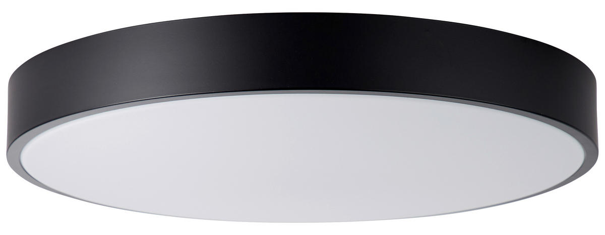 Brilliant Deckenleuchte Slimline G97014/76 schwarz weiß Metall Kunststoff H/D: ca. 8,5x49 cm Slimline - weiß/schwarz (49,00/8,50cm) - Brilliant