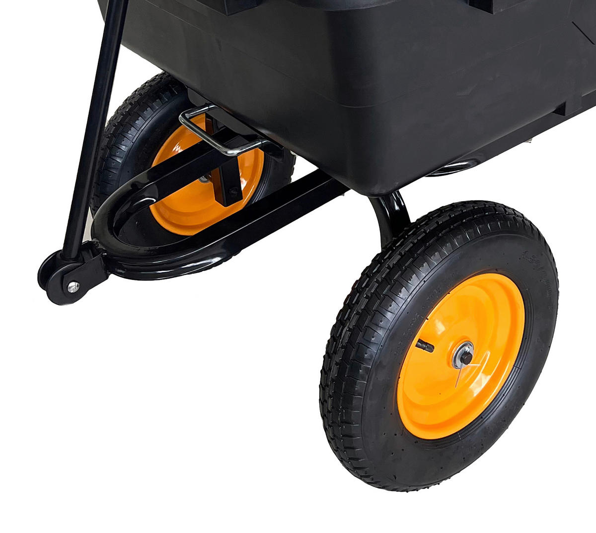 Westmann Schubkarre Prakta schwarz B/H/L: ca. 108x83x145 cm Prakta - schwarz (145,00/108,00/83,00cm) - Westmann