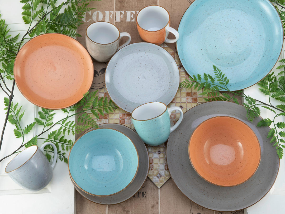 CreaTable Kombiservice Vintage Nature Vintage Nature - multicolor - CreaTable