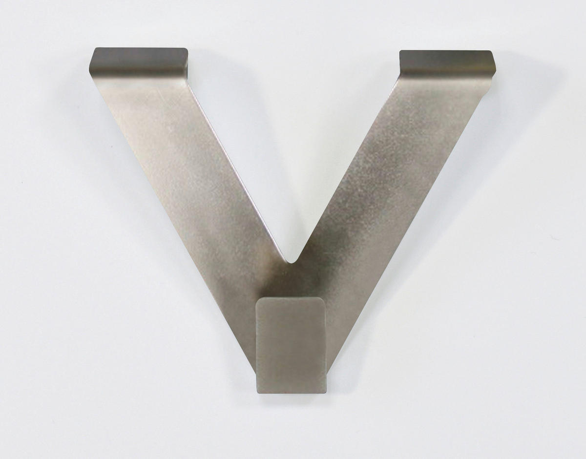 V-Haken silber 2 Packstücke V-Haken_2erPack - silber - POCOline
