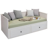 Bett Polina weiß Liegefläche B/L: ca. 90x200 cm Polina - weiß (96,00/75,00/206,00cm)