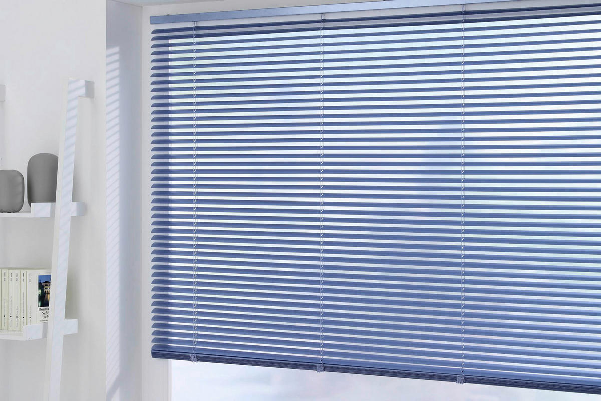 Alu-Jalousie blau B/L: ca. 80x175 cm Alu-Jalousie - blau (80,00/175,00cm)