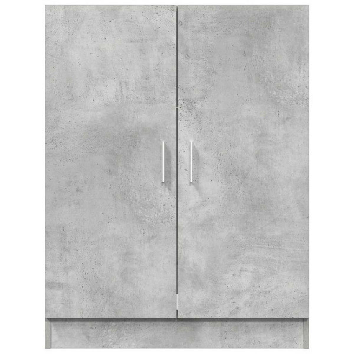 Waschmaschinenschrank Beton B/H/T: ca. 70,5x91,5x71,5 cm Waschmaschinenschrank - Beton (70,50/91,50/71,50cm) - vidaXL