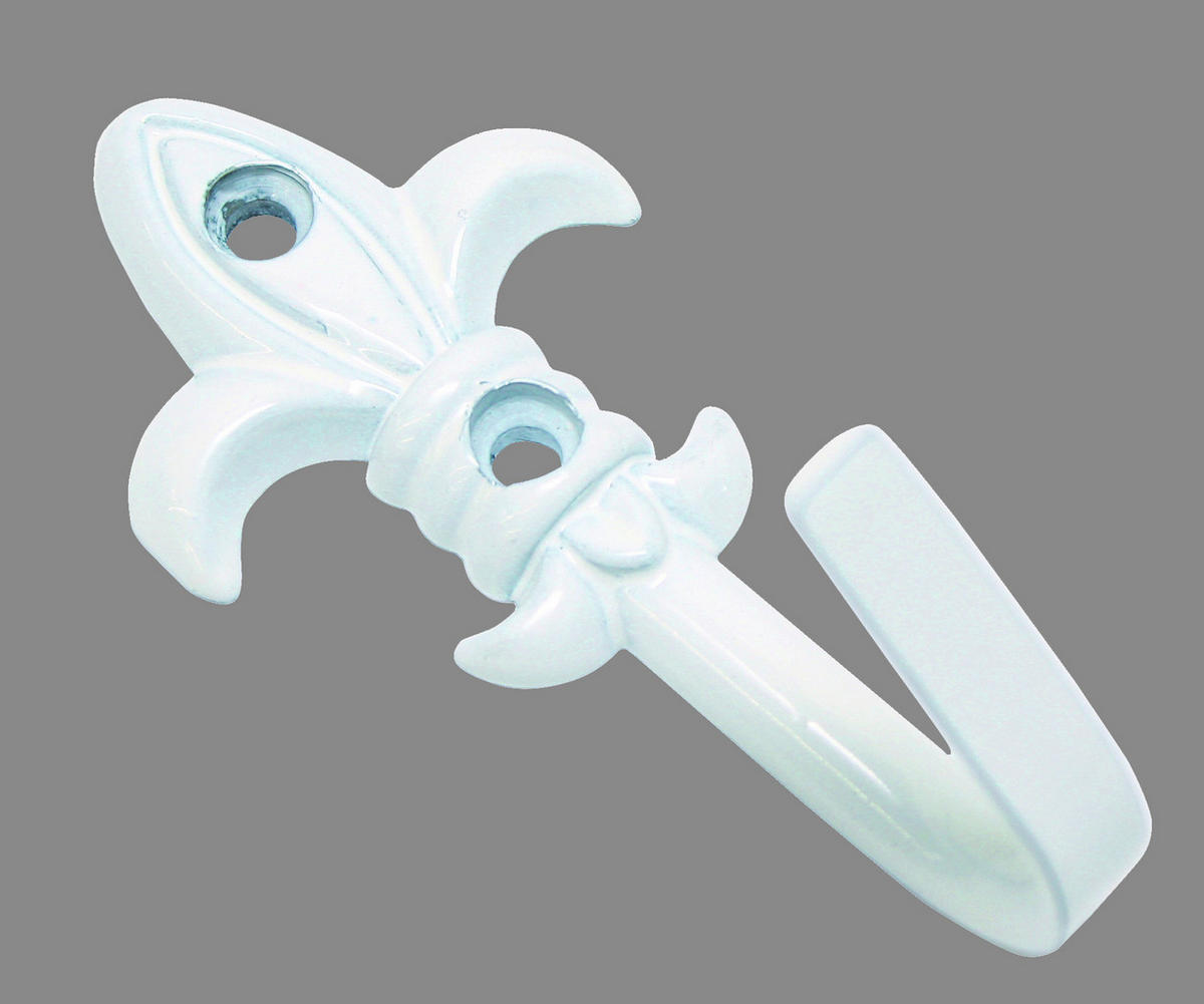 Boviva Zierhaken weiß 2 Packstücke Zierhaken_Lilie_2erPack - weiß - Boviva