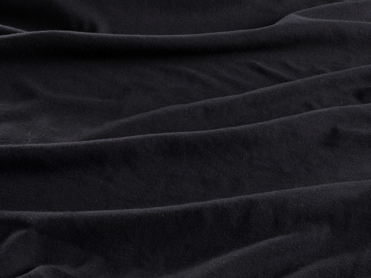 Spannbetttuch Spannbetttuch_Topper schwarz - schwarz (160,00/200,00cm)