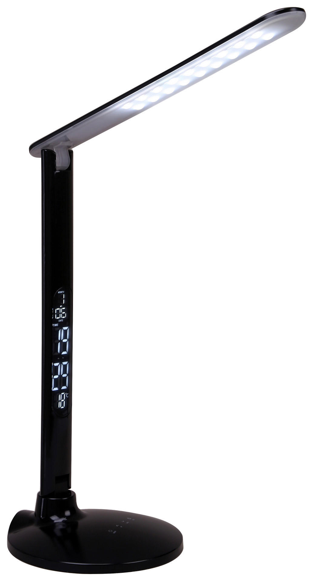 POCOline Tischleuchte Time schwarz Kunststoff H: ca. 50 cm Time - schwarz (50,00cm) - POCOline