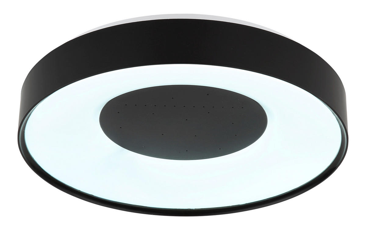 GLOBO Deckenventilator Deckenleuchte-Jolliana - weiß/schwarz (40,00/9,00/42,00cm) - GLOBO