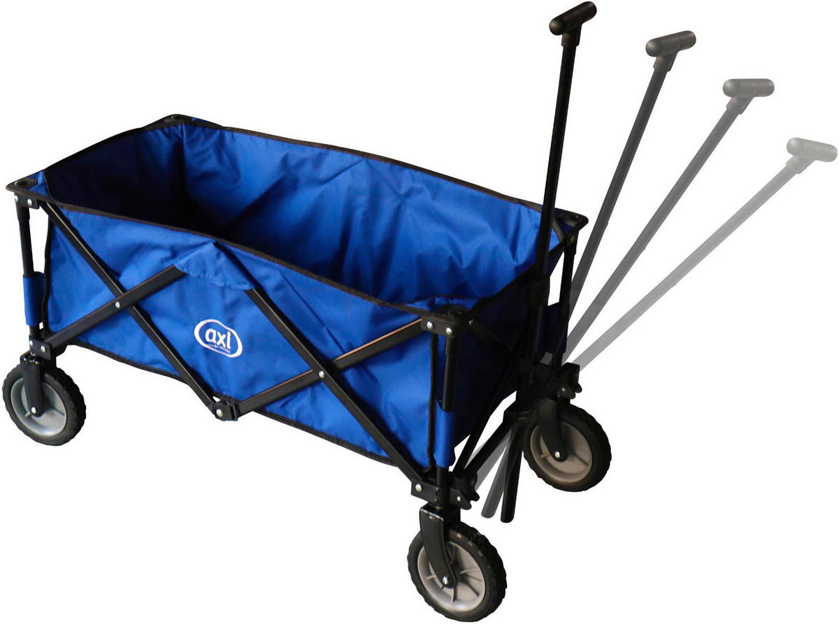 AXI Bollerwagen AB110 blau B/H/L: ca. 50x61x100 cm AB110 - blau (100,00/50,00/61,00cm) - AXI