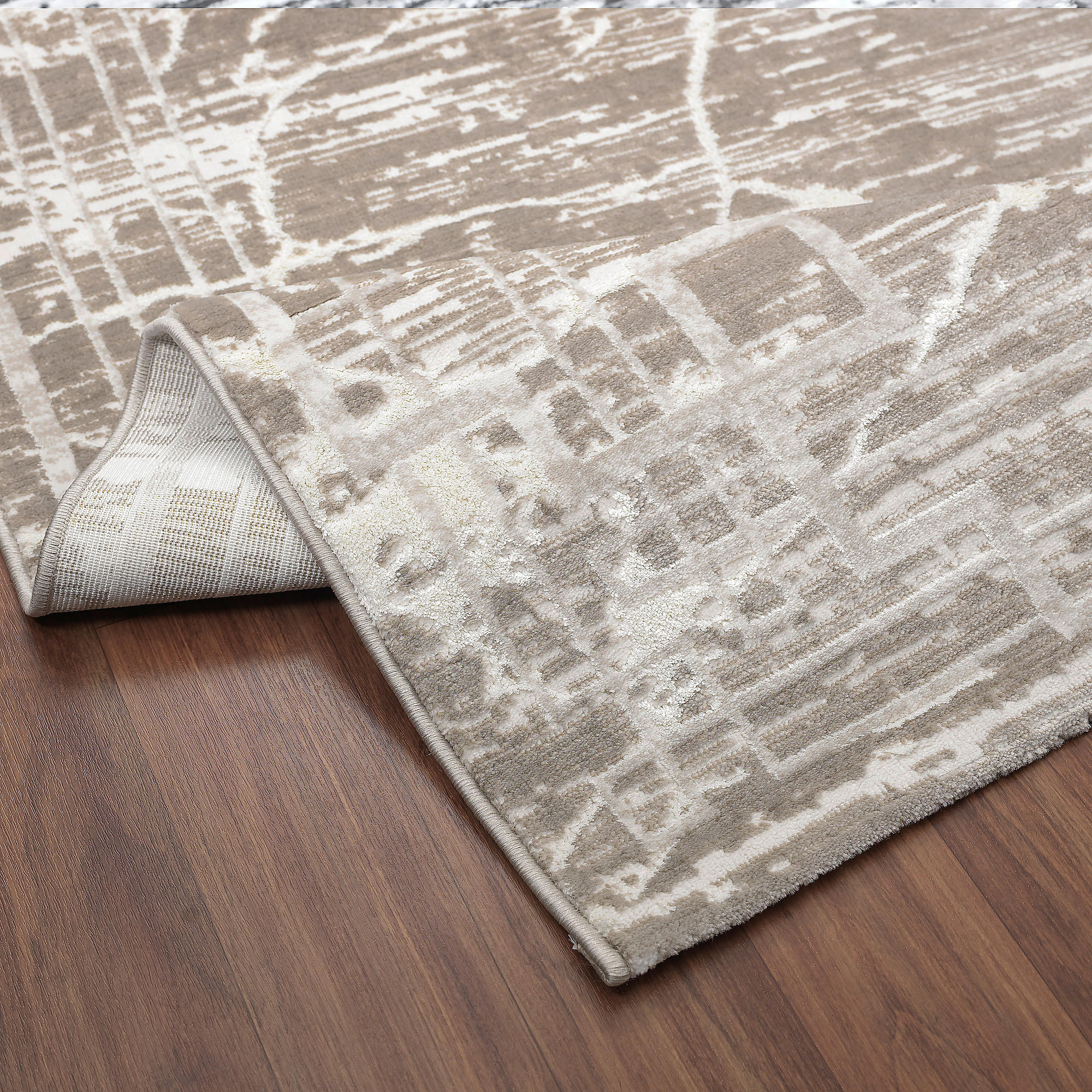 Thumbnail - Sanat Teppich Harmony graubraun B/L: ca. 160x220 cm