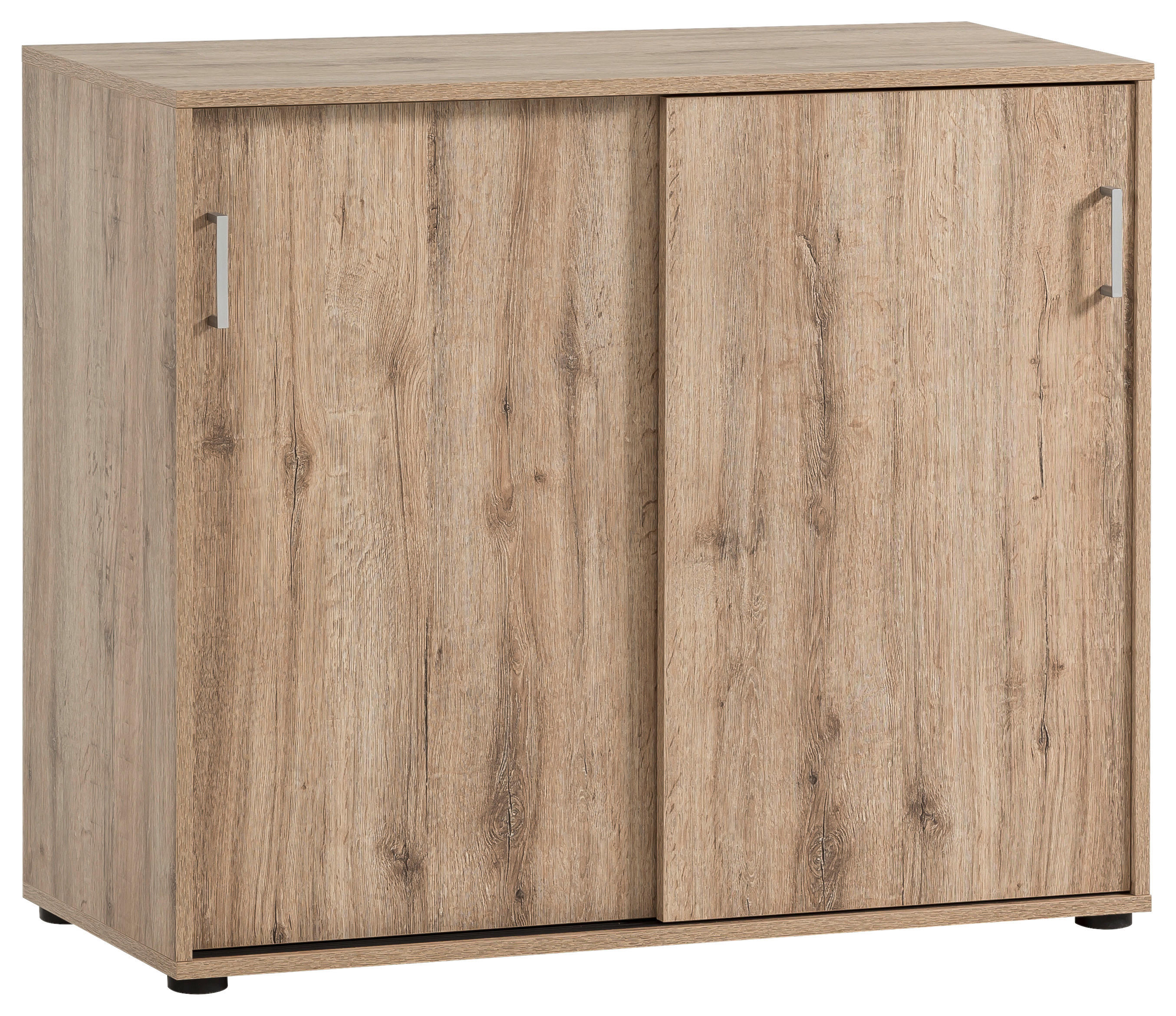 Schiebetürenschrank Niels Eiche B/H/T: ca. 100x83,6x41 cm Niels - Eiche (100,00/83,60/41,00cm) - Möbelpartner