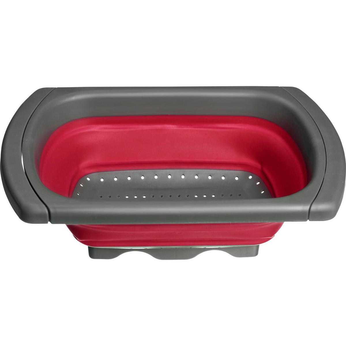 Westmark Küchensieb rot Kunststoff Küchensieb - rot/schwarz - Westmark