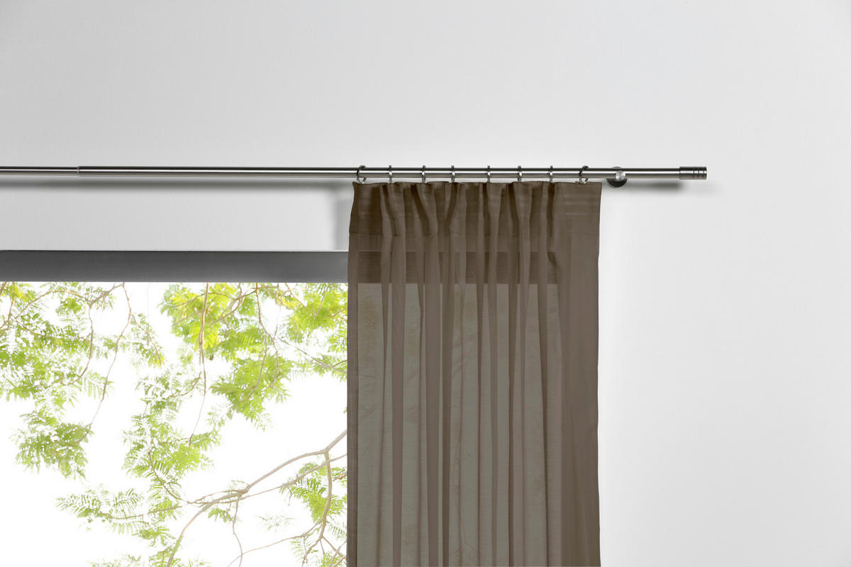 Kombivorhang 2er Pack Pure Cappuccino B/L: ca. 135x245 cm Pure - Cappuccino (135,00/245,00cm)