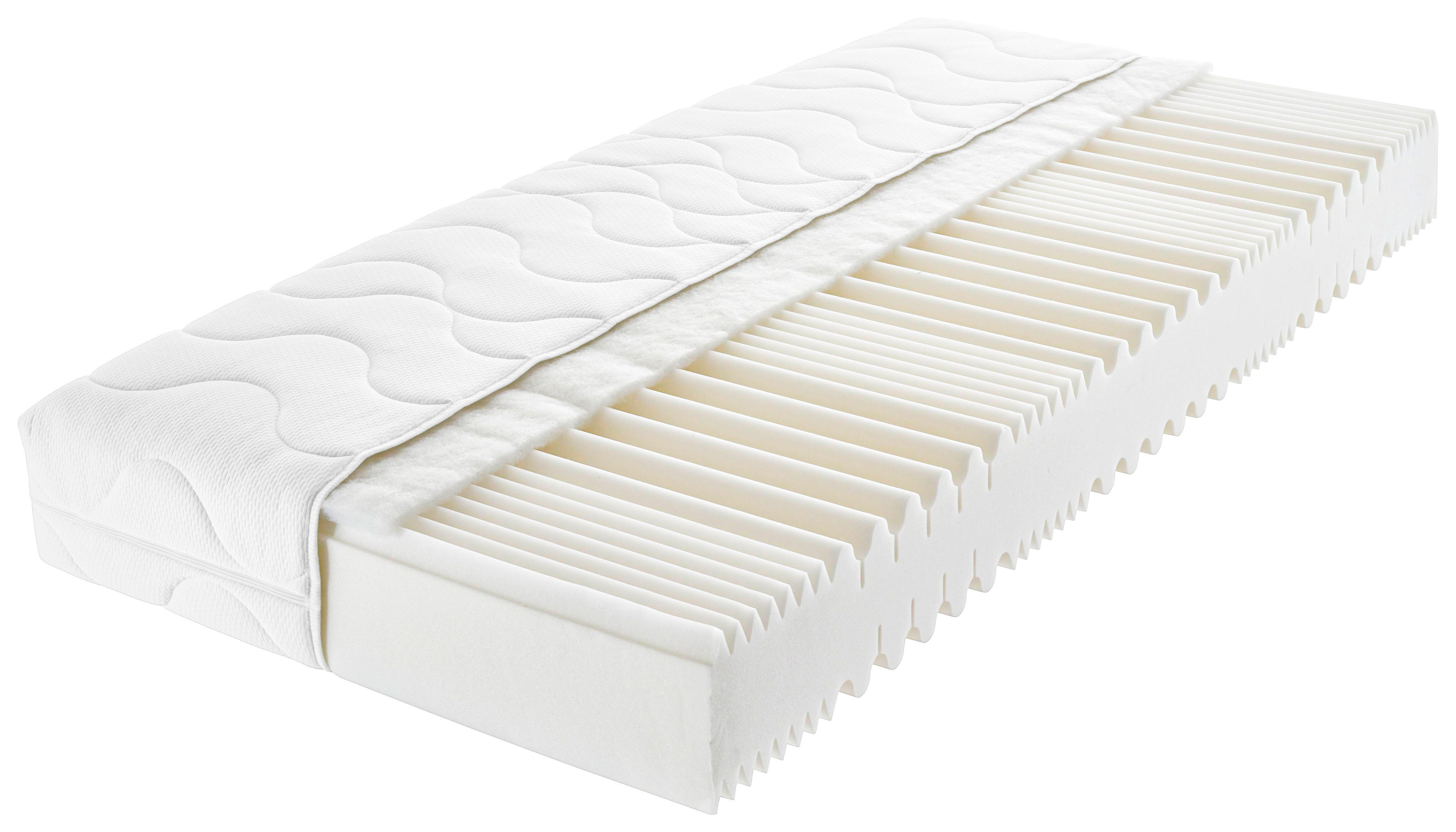 Komfortschaummatratze Pearl Liegefläche B/L: ca. 100x200 cm Pearl - (100,00/19,00/200,00cm)