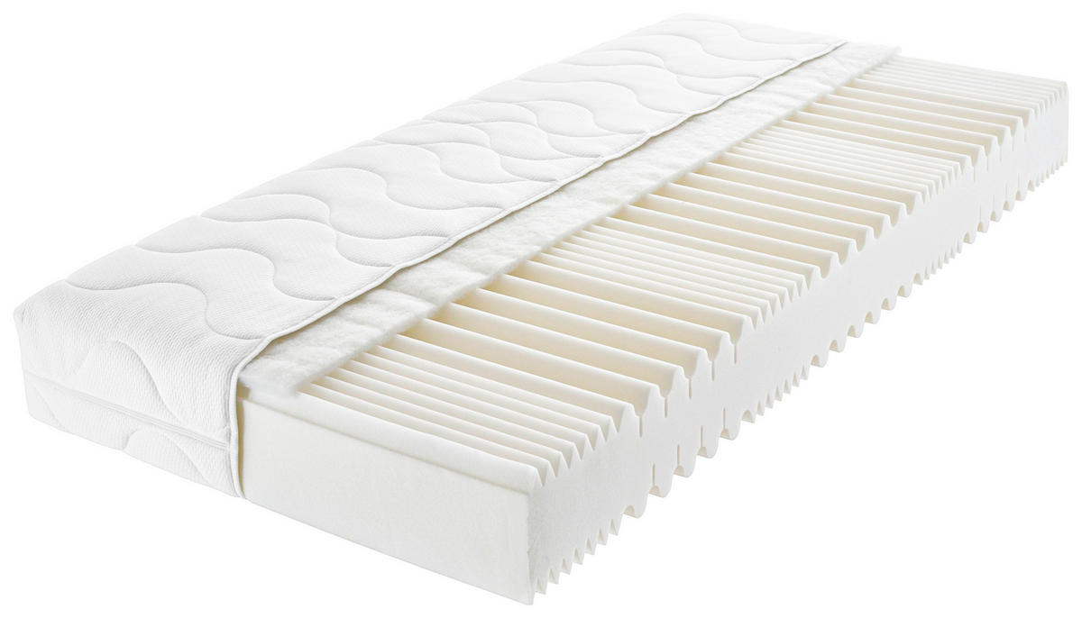 Komfortschaummatratze Pearl Liegefläche B/L: ca. 140x200 cm Pearl - (140,00/19,00/200,00cm)