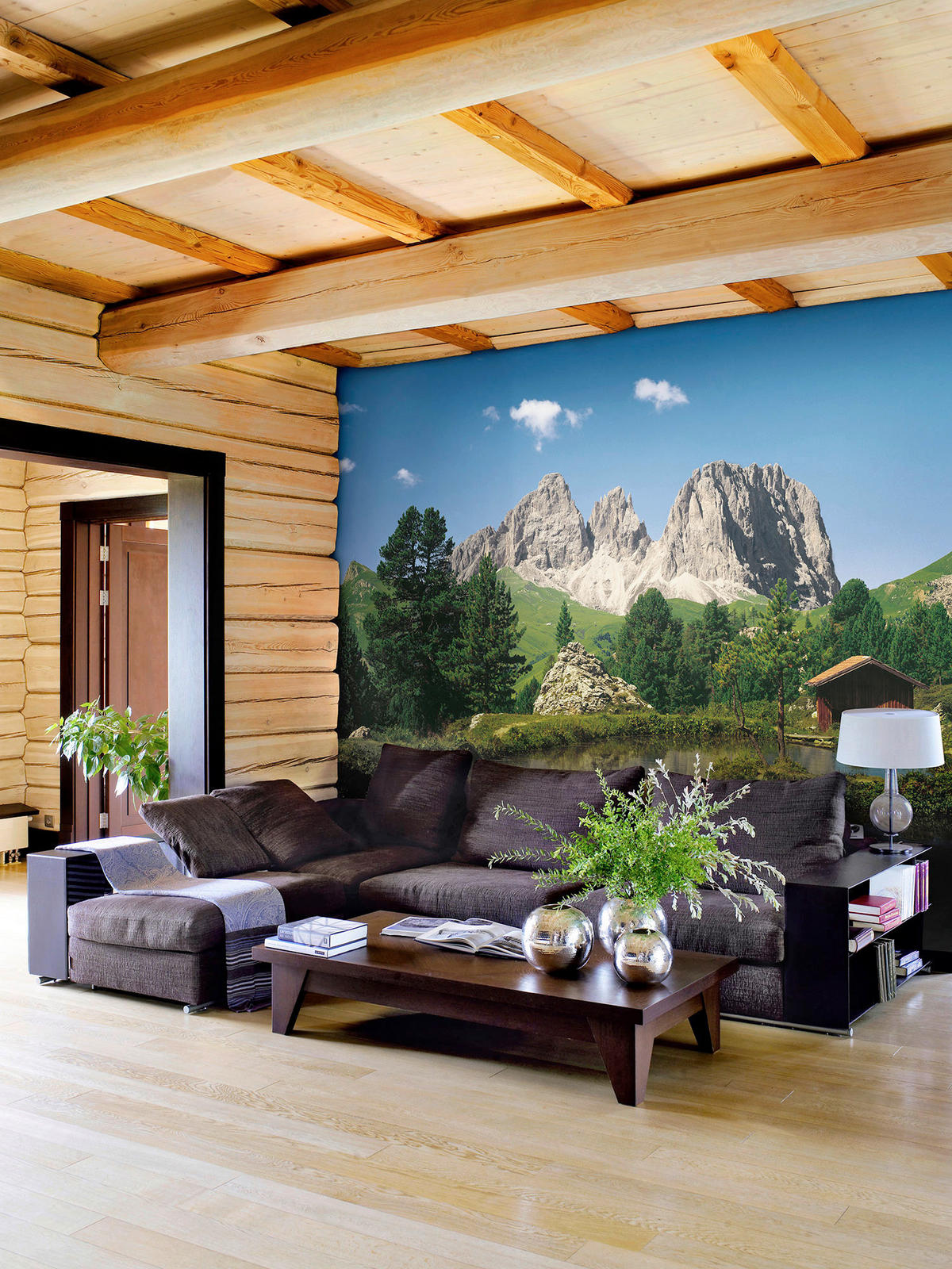 Komar Fototapete Dolomiten B/L: ca. 400x260 cm Dolomiten - (400,00/260,00cm) - Komar