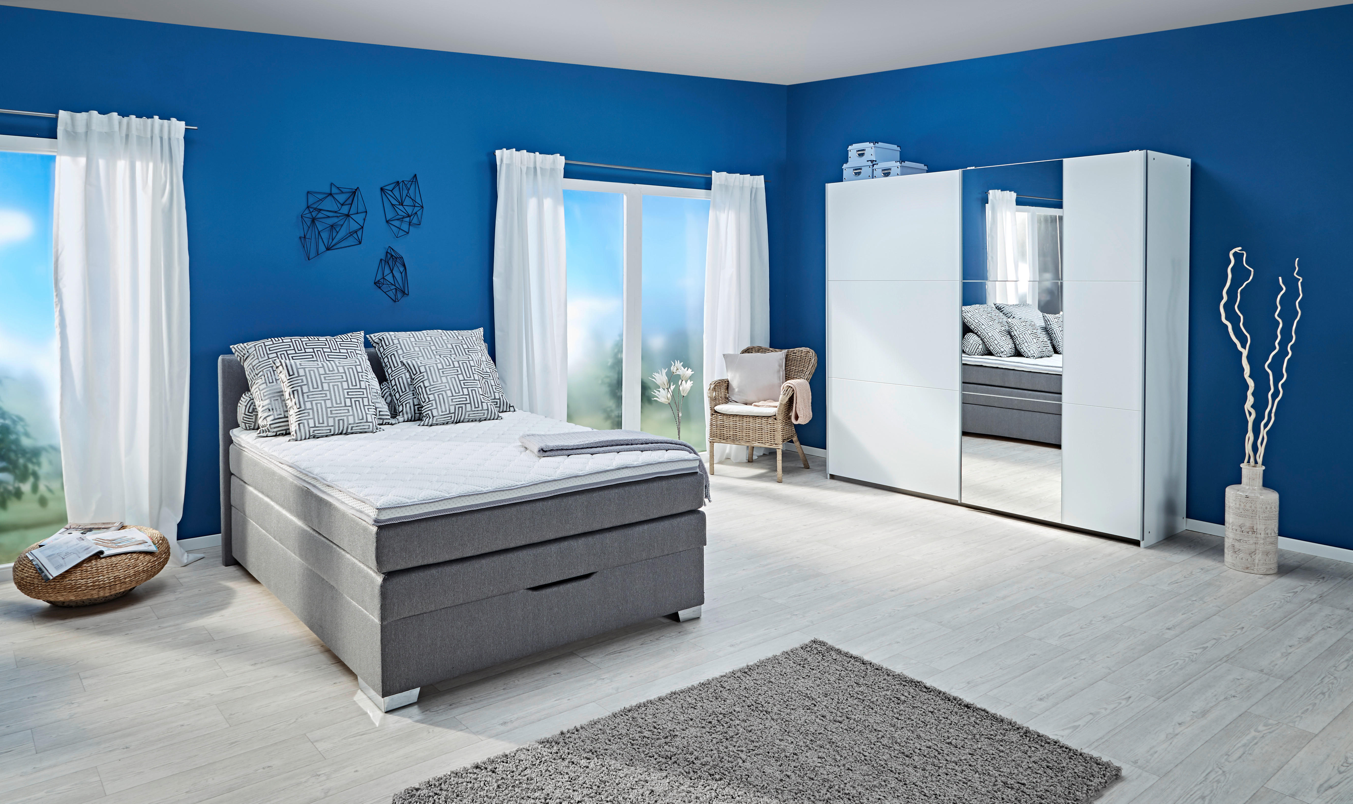 Thumbnail - Schwebetürenschrank Kronach Alpinweiß B/H/T: ca. 218x210x59 cm