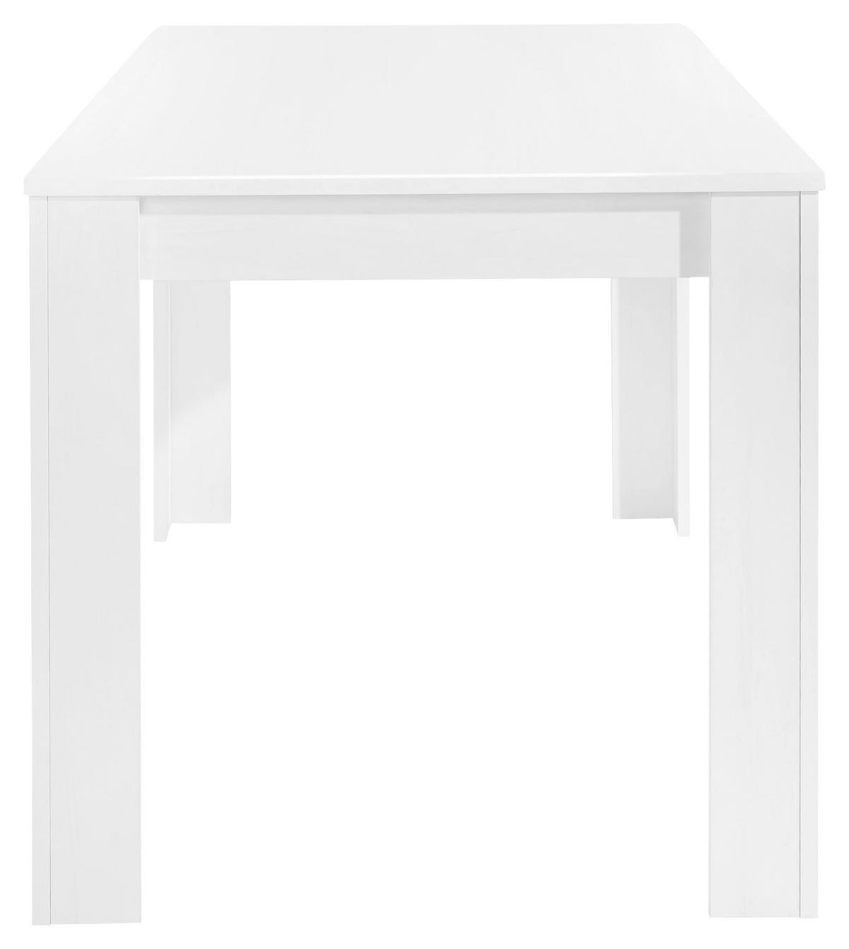 Tisch NEPAL weiß B/H/T: ca. 120x75x80 cm NEPAL - weiß (120,00/75,00/80,00cm) - byLIVING