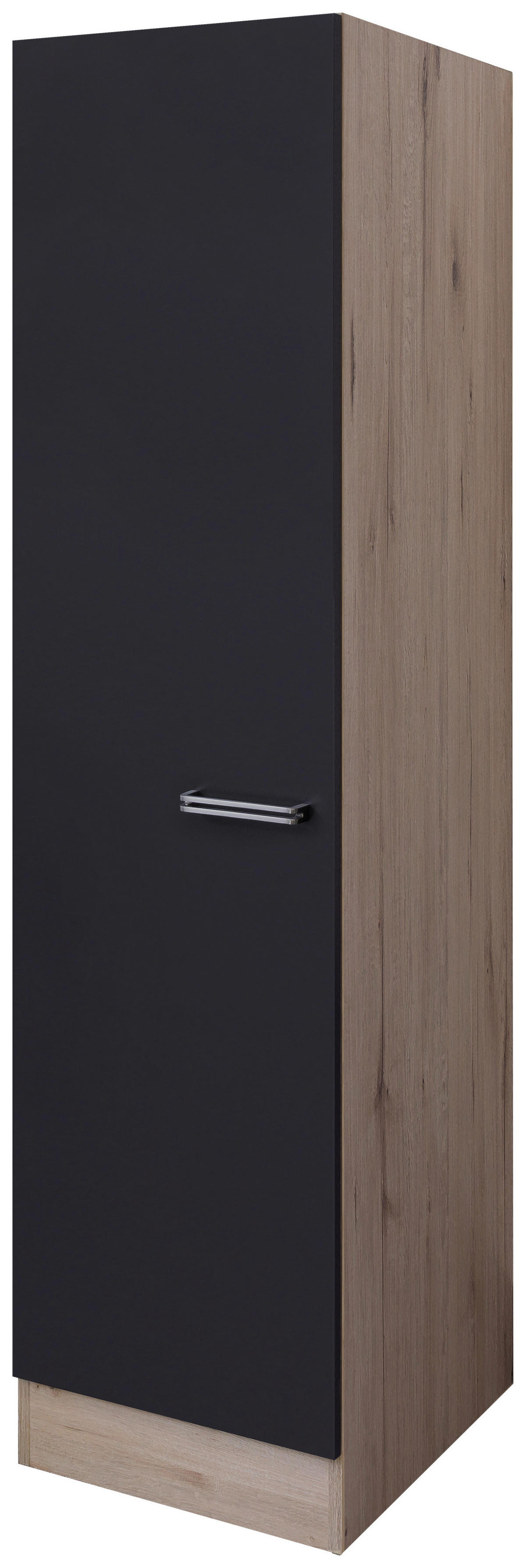 Unterschrank Elva anthrazit strukturiert B/H/T: ca. 50x200x57 cm Elva - Eiche/anthrazit (50,00/200,00/57,00cm) - Flex-Well