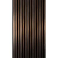 Akustikpaneel bronze L/B/H: ca. 1,9x56,1x240 cm pro Stück Akustikplatte 240x56 Bronze - bronze (1,90/56,10/240,00cm)