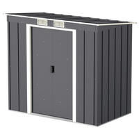 VCM Gartenhaus Pent Roof Eco 6x4 anthrazit B/H/T: ca. 203x176x123 cm Pent Roof Eco 6x4 - anthrazit (203,00/176,00/123,00cm) - VCM