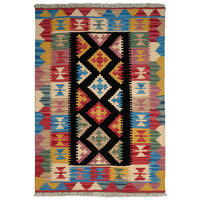 PersaTepp Teppich Kelim Gashgai multicolor B/L: ca. 84x123 cm Kelim Gashgai - multicolor (84,00/123,00cm) - PersaTepp