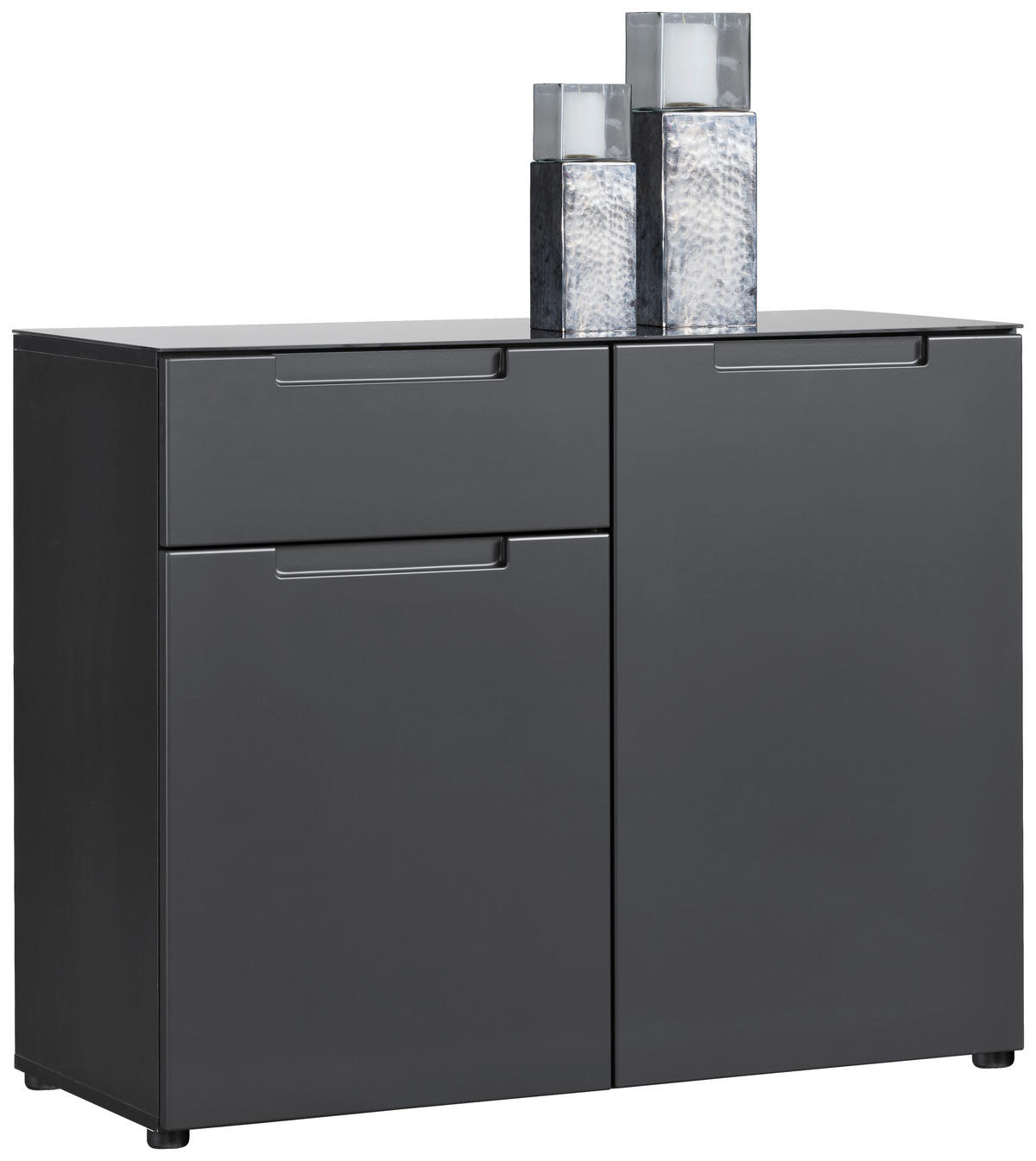 Kommode Mailand anthrazit B/H/T: ca. 97x79x40 cm Mailand - anthrazit (97,00/79,00/40,00cm)