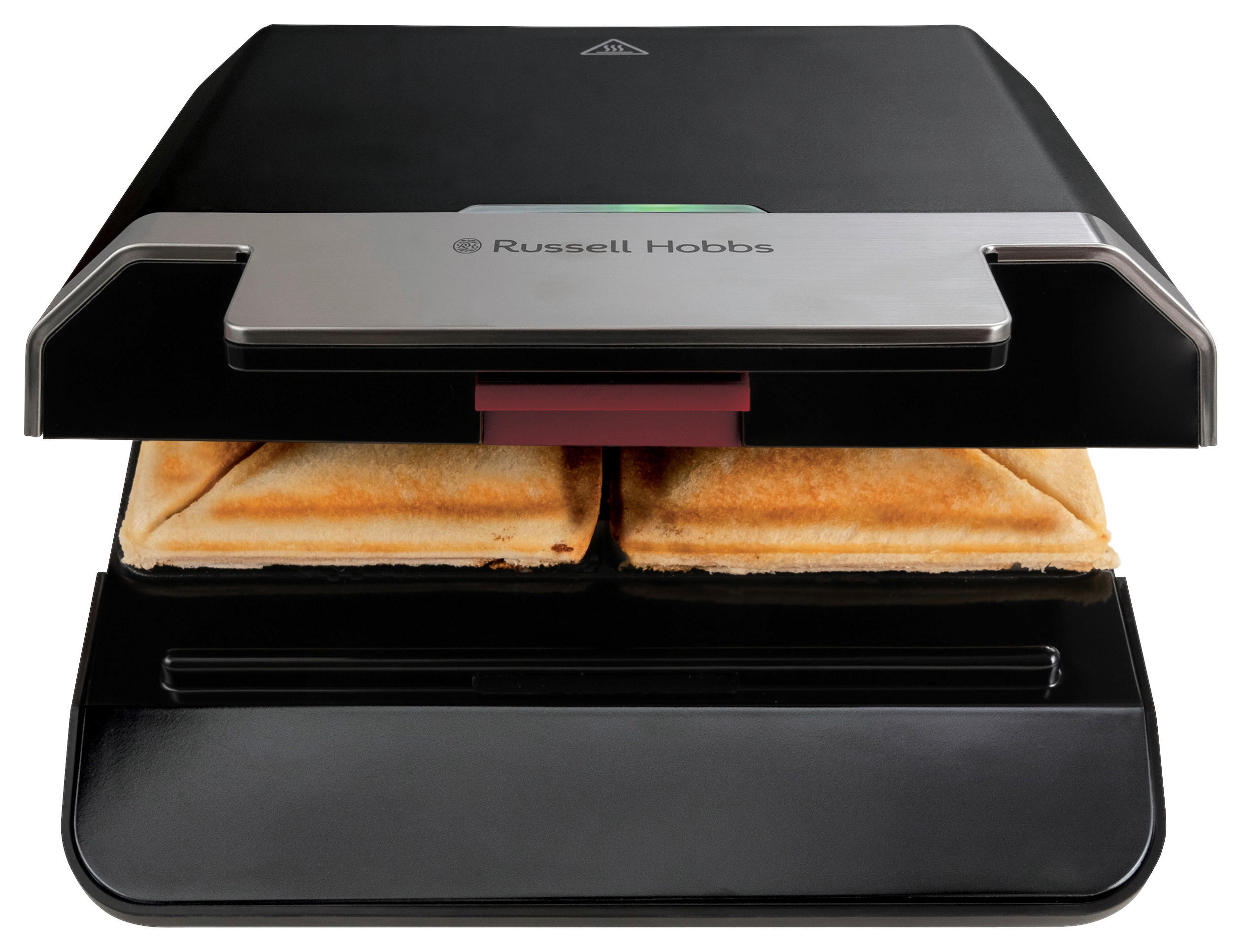 Russell Hobbs Sandwichtoaster 25158036001 schwarz Edelstahl B/H/T: ca. 23,5x10,5x23 cm Sandwichtoaster_Creations_26800-56 - schwarz (23,50/10,50/23,00cm) - Russell Hobbs