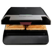 Russell Hobbs Sandwichtoaster 25158036001 schwarz Edelstahl B/H/T: ca. 23,5x10,5x23 cm Sandwichtoaster_Creations_26800-56 - schwarz (23,50/10,50/23,00cm) - Russell Hobbs