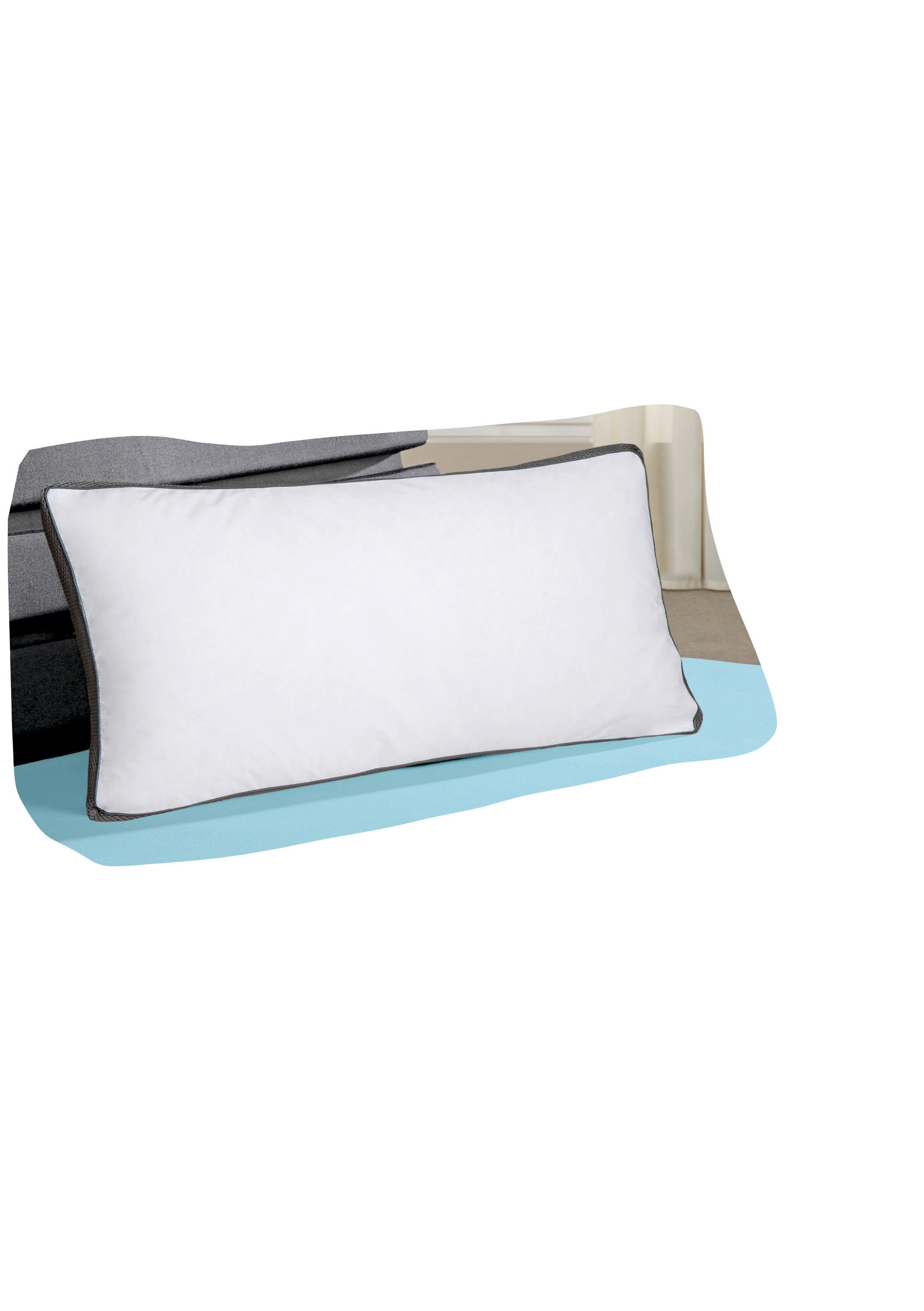 Kopfkissen Kopfkissen_Fresh 40x80cm - weiß (40,00/80,00cm)