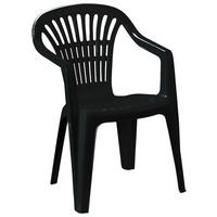 ProGarden Stapelstuhl anthrazit Kunststoff B/H/L: ca. 57x80x56 cm Stapelstuhl_Scilla - anthrazit (56,00/57,00/80,00cm) - ProGarden