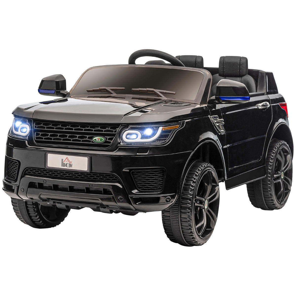 HOMCOM Kinderauto schwarz B/H/L: ca. 68x110x52 cm Kinder-Elektroauto - schwarz (52,00/68,00/110,00cm) - HOMCOM