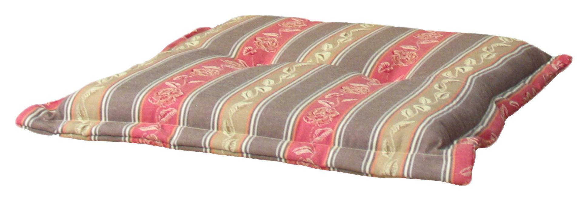 Grasekamp Sitzkissen XL beige Kunststoff B/H/L: ca. 51x8x60 cm XL - beige/braun (60,00/51,00/8,00cm) - Grasekamp