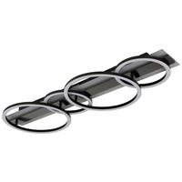 GLOBO Deckenventilator Deckenleuchte-Norberto - schwarz (32,00/10,50/89,50cm) - GLOBO