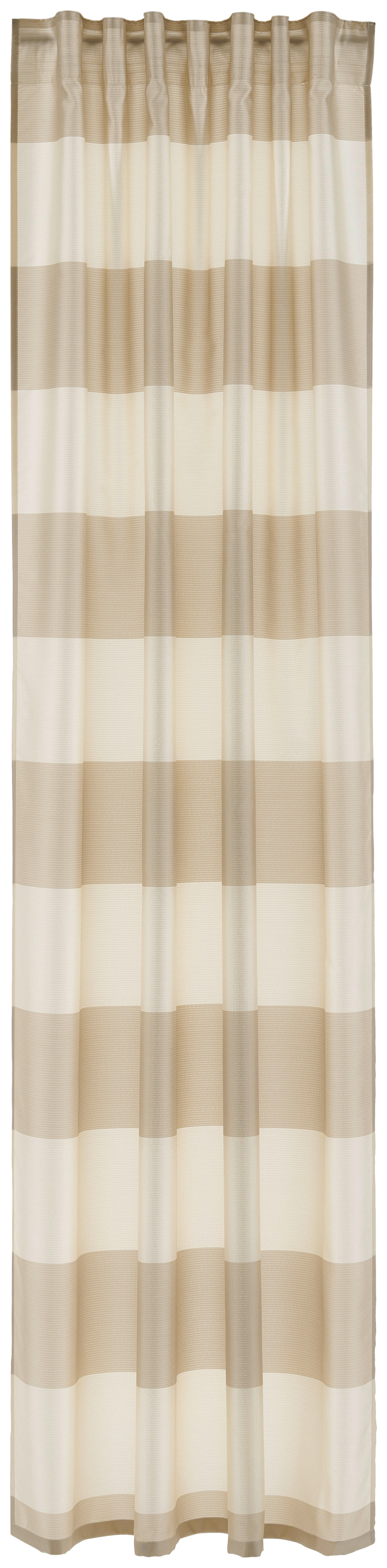 POCOline Kombivorhang Merle champagner B/L: ca. 140x245 cm Merle - braun/champagner (140,00/245,00cm) - POCOline