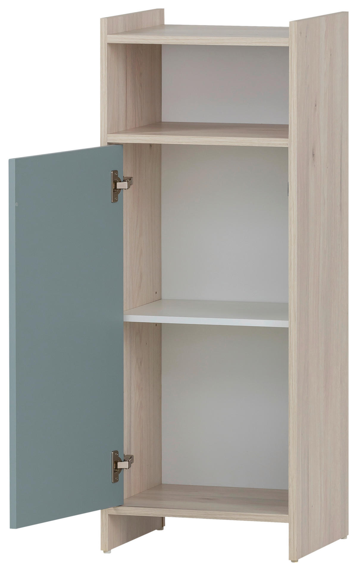 Midischrank Lindholm Sandeiche Nachbildung taubenblau B/H/T: ca. 40,2x104x33 cm Lindholm - taubenblau (40,20/104,00/33,00cm) - Möbelpartner