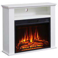 Balderia Elektrischer-Kamin Frida weiß B/H/T: ca. 78,3x64,7x23 cm ca. 2 W Elektrischer Kamin Frida - weiß (78,30/64,70/23,00cm) - Balderia