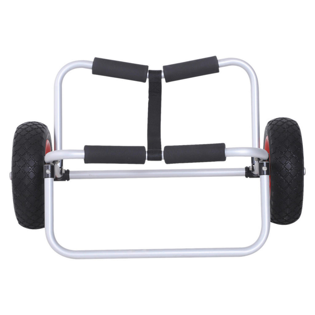 Thumbnail - HOMCOM Kanuwagen silber Aluminium