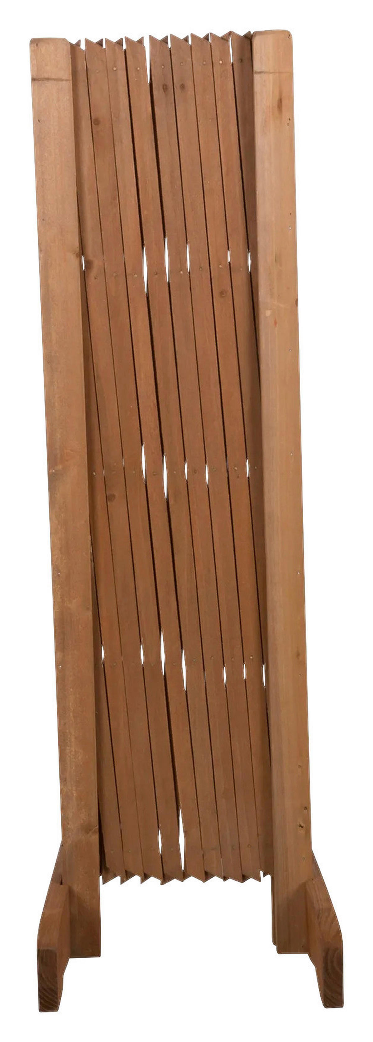 Hundeabsperrgitter braun Holz Hundeabsperrgitter - braun