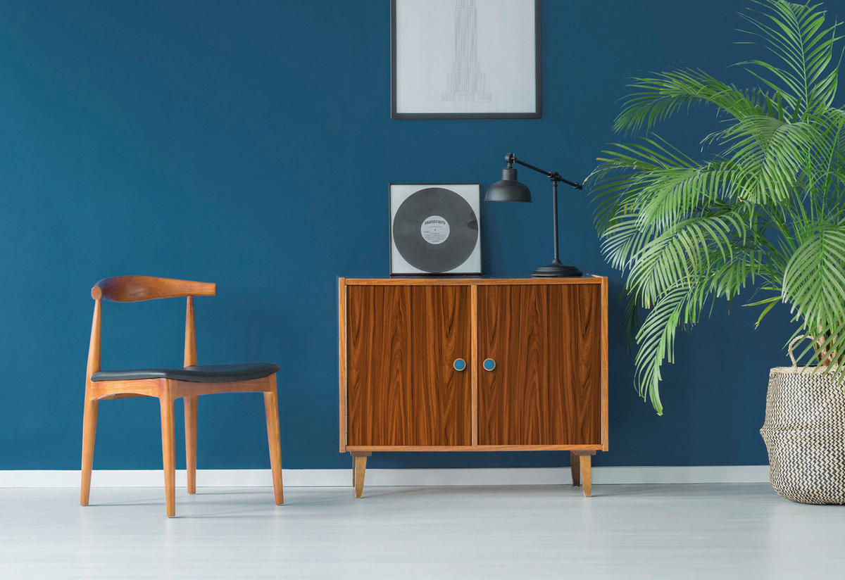 d-c-fix Dekofolie Holzoptik nussbaum gold B/L: ca. 45x200 cm Klebefolie_d-c-fix_F3460029 - gold/nussbaum (45,00/200,00cm) - d-c-fix