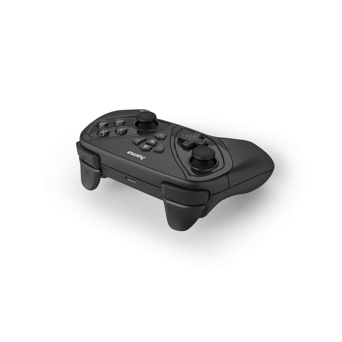 HAMA Bluetooth-ControllerNintendo Switch schwarz Nintendo Switch - schwarz (6,60/14,20/17,50cm) - HAMA