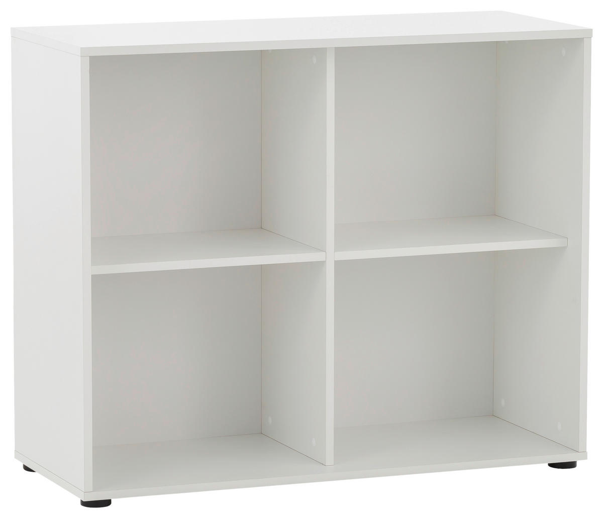 Regal Serie 400 perlweiß Optik B/H/T: ca. 100x83,6x41 cm Serie 400 - (100,00/83,60/41,00cm) - Möbelpartner