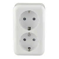UniTec Steckdose weiß ca. 250 V Steckdose_2fach - weiß - UniTec